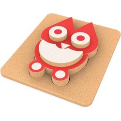 Puzzle dla dzieci korkowe Elou