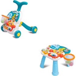 Pchacz stolik edukacyjny 2w1 Spark Toyz Caretero WYPRZEDAŻ