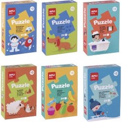 Zestaw puzzli edukacyjnych Apli Kids 6szt Apli Kids