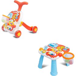Pchacz stolik edukacyjny 2w1 Spark Toyz Caretero