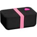 Śniadaniówka z opaską BeUniq Paso - czarny/różowy