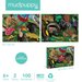 Puzzle dwustronne 100 elementów Mudpuppy - Las deszczowy