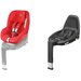 Fotelik samochodowy Pearl Pro i-Size + baza FamilyFix3 Maxi-Cosi - Nomad Red