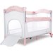 Łóżeczko turystyczne dostawka do łóżka Sun Baby - różowe