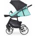 Wózek dziecięcy 2w1 z funkcją bujania Basic Sport Riko - Ceramic Green