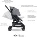 Wózek spacerowy Mini Buggy Turn z obrotowym siedziskiem 360 Easywalker - soho grey