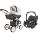 Wózek dziecięcy 3w1 Barletta Deluxe Carbon Adamex + Pebble Plus - 18S