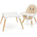 Krzesełko do karmienia stolik 2w1 Tuva Caretero - Beige