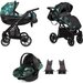 Wózek Uniwersalny 3w1 Mommy Babyactive - Jungle