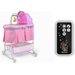 Kołyska z karuzelą i pilotem Milly Mally - Pink