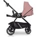 Wózek głeboko-spacerowy + torba 2w1 Euro-Cart - różowy