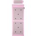 Zestaw do akupresury: mata + poduszka AKM04 HMS Premium - pink