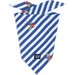 Trójkątna chustka La Millou - barber sailor strips