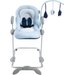 Leżaczek Bouncer Up&Down III Beaba - blue