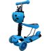 Hulajnoga H3 Jeździk 5w1 świecące koła R-Sport - niebieski