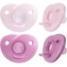 Smoczek ortodontyczny Soothie 0-6m Avent Philips - girl