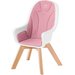 Krzesełko do karmienia Tixi Kinderkraft - pink