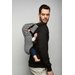 Nosidełko ergonomiczne Care od 6kg Zaffiro - black and white