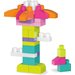 Różowa torba z klockami 60 el. First Builders Mega Bloks
