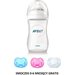 Butelka do karmienia Natural 260 ml + GRATIS smoczek 0-6m Avent