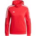 Bluza juniorska Tiro 21 Sweat Hoody Adidas - czerwony