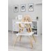 Krzesełko do karmienia stolik 2w1 Tuva Caretero - Beige