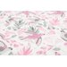 Wkład do łóżeczka 120x60cm Sensillo - Różowe Ptaki