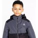 Kurtka narciarska juniorska Impose III Dare2B - ebony grey/black