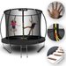 Trampolina Pumpkin 252cm 8ft Outtec - black