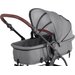 Wózek wielofunkcyjny 3w1 Moov Kinderkraft - gray