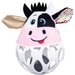 Grzechotka Krowa Piłka Balibazoo - Krowa