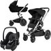 Wózek wielofunkcyjny 3w1 Buzz Xtra + Pebble Quinny - Rocking Black