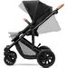 Wózek głeboko spacerowy Prime 2w1 z torbą dla mamy Kinderkraft - czarny