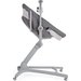 Leżaczek krzesełko Baby Hug Air 4w1 Chicco + materacyk piankowy Fiki Miki - dark grey