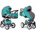 Wózek wielofunkcyjny Nano + śpiwór Riko - malachit