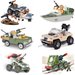 Zestaw klocków wojskowych pojazdy maszyny Cobi