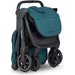 Wózek spacerowy Jackey z torbą transportową Easywalker - Teal Green