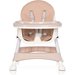 Krzesełko do karmienia 4w1 Picolo Colibro - pastel pink