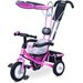 Rowerek trójkołowy Derby Toyz Caretero - różowy