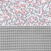 Śpiworek 5w1 Zaffiro - Grey waffle + Pink stones