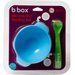 Silikonowa miseczka z przyssawką i łyżeczką B.Box - Ocean breeze