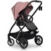 Wózek głeboko-spacerowy + torba 2w1 Euro-Cart - różowy