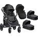 Wózek wielofunkcyjny 2w1 City Select Double Baby Jogger - black