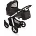 Wózek wielofunkcyjny Lupo Comfort + Winterpack Baby Design - black