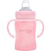 Szklany kubek niekapek 150ml Everyday Baby - różowy