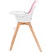 Krzesełko do karmienia Tixi Kinderkraft - pink