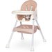 Krzesełko do karmienia 4w1 Picolo Colibro - pastel pink