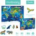 Puzzle edukacyjne Zagrożone gatunki 80el. 5+ Mudpuppy