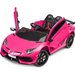 Pojazd na akumulator Lamborghini Toyz by Caretero - różowy
