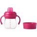 Kubek Transitions treningowy miękki ustnik 2w1 4m+ 150 ml Oxo - Pink